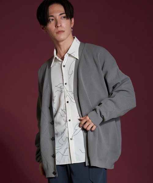 【セール】フラワースケッチプリントSH(シャツ)(シャツ/ブラウス)|NO ID.(ノーアイディ) 【セール】フラワースケッチプリントSH(シャツ)(シャツ/ブラウス)|NO ID.(ノーアイディ)