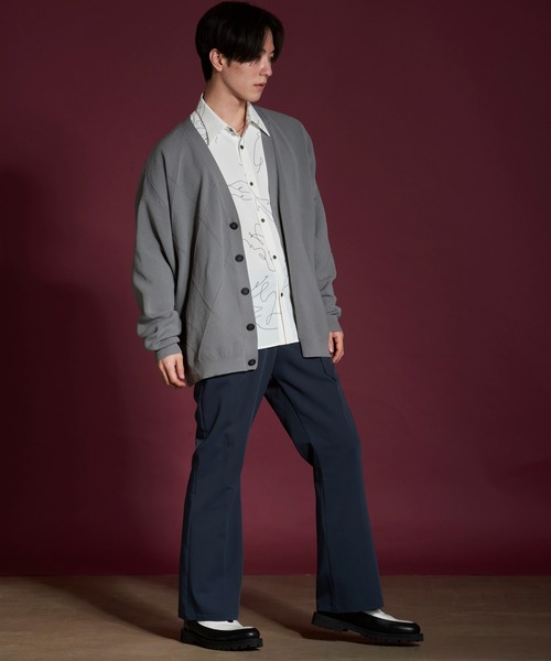 【セール】フラワースケッチプリントSH(シャツ)(シャツ/ブラウス)|NO ID.(ノーアイディ) 【セール】フラワースケッチプリントSH(シャツ)(シャツ/ブラウス)|NO ID.(ノーアイディ)