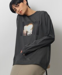◆フォトプリントロングスリーブTシャツ