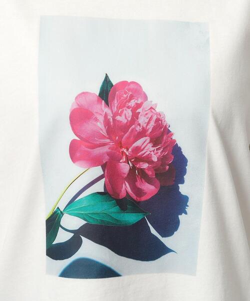 OPAQUE.CLIP(オペークドットクリップ)の「◆フォトプリントロングスリーブTシャツ(Tシャツ/カットソー・レディース・チャコールグレー/ライトグレー/ホワイト・40/38)」の13枚目の写真