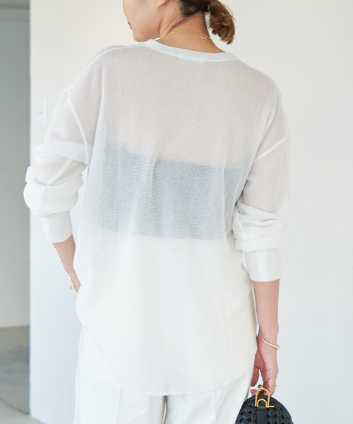 *New Sheer Waffle Tシャツ　ドゥーズィエムクラス　新品　タグ付 New Sheer Waffle Tシャツ（Tシャツ／カットソー）｜Deuxieme