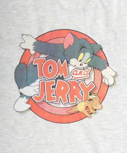 Tom&Jerry(トムアンドジェリー)の「TOM&JERRY(トムとジェリー)刺繍・バックプリント・サガラ刺繍ビッグシルエット キャラクター半袖Tシャツ メンズ レディース(Tシャツ/カットソー・レディース・アクア/グレー/クリーム/グリーン/ホワイト系その他/ブラック/ブルー/ダークグリーン/スミクロ/ベージュ/グリーン系その他/マスタード・L/M)」の15枚目の写真