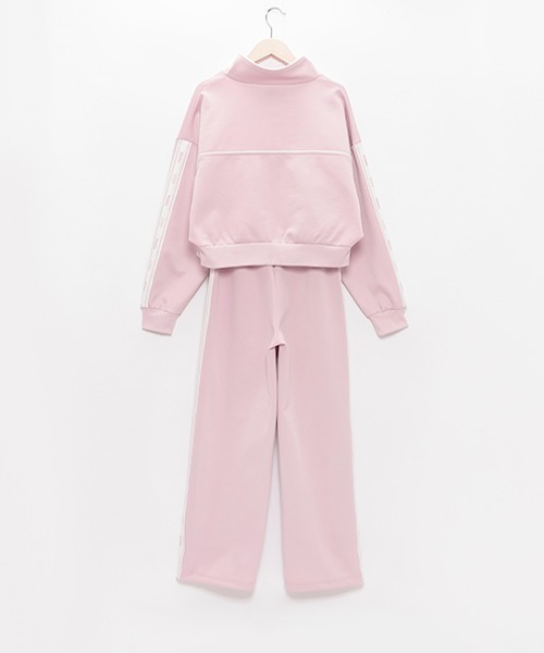 LOVETOXIC（ラブトキシック）の「【LTXC/akane】速乾ジャージSETUP（ワンピース・キッズ・ブラック/ピンク/サックスブルー・M/L/S）」の13枚目の写真