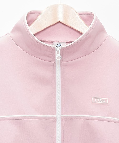 LOVETOXIC（ラブトキシック）の「【LTXC/akane】速乾ジャージSETUP（ワンピース・キッズ・ブラック/ピンク/サックスブルー・M/L/S）」の15枚目の写真