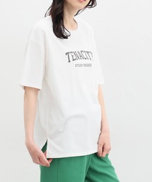 Honeys | ゆるカレッジプリントＴシャツ(Tシャツ/カットソー)