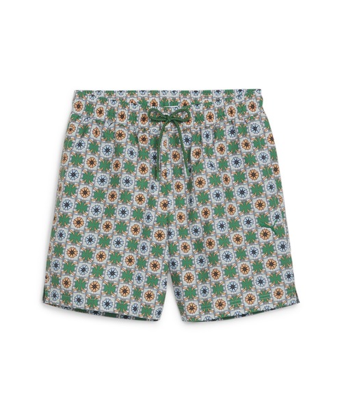 PUMA（プーマ）の「PUMA プーマ ユニセックス CLASSICS ニュー プレップ AOP ウーブン ショーツ 6（その他パンツ・メンズ・ブラック/グリーン系その他/ブラウン・X-SMALL/MEDIUM/LARGE/X-LARGE/SMALL）」の5枚目の写真