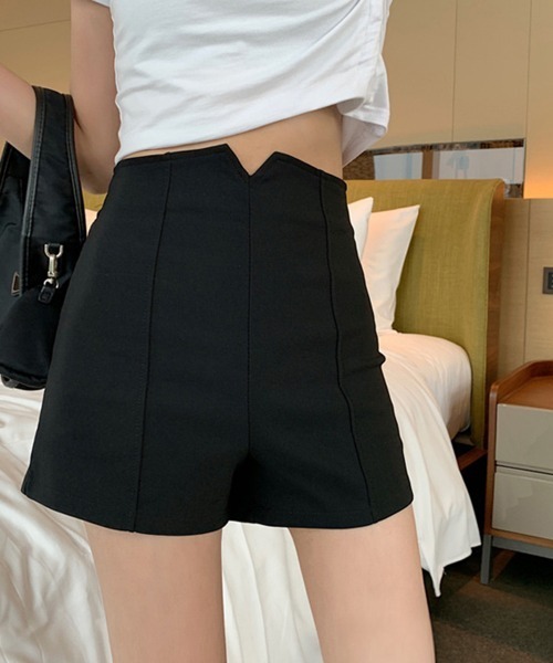 Miniministore(ミニミニストア)の「ショートパンツ ボトムス パンツ 美脚(その他パンツ・レディース・ブラック・S/M/L/XL)」の2枚目の写真