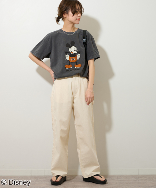 GOOD ROCK SPEED(グッドロックスピード)の「WEB/一部店舗限定【GOOD ROCK SPEED】<MICKEY MOUSE>TEE.1:Tシャツ(Tシャツ/カットソー・レディース・ブラック系その他・FREE)」の3枚目の写真