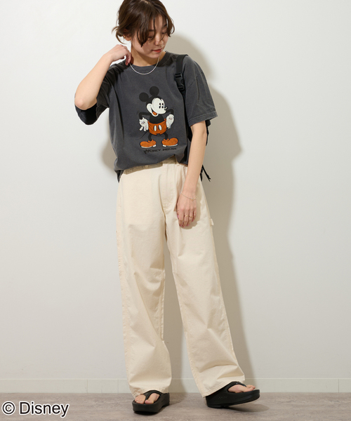 GOOD ROCK SPEED(グッドロックスピード)の「WEB/一部店舗限定【GOOD ROCK SPEED】<MICKEY MOUSE>TEE.1:Tシャツ(Tシャツ/カットソー・レディース・ブラック系その他・FREE)」の4枚目の写真