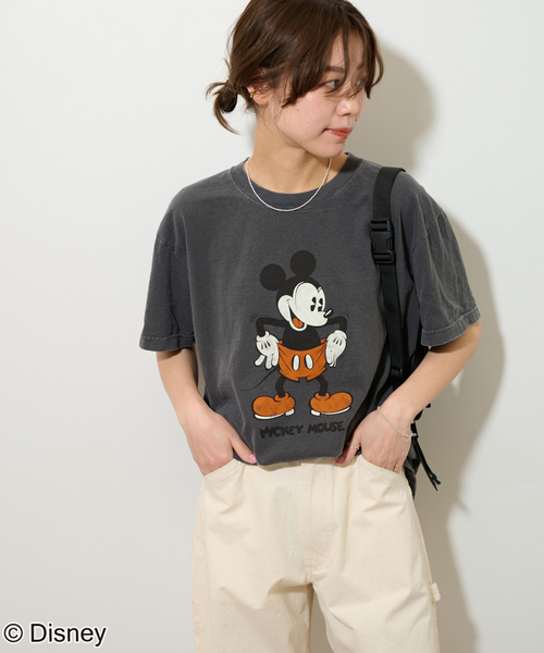 GOOD ROCK SPEED(グッドロックスピード)の「WEB/一部店舗限定【GOOD ROCK SPEED】<MICKEY MOUSE>TEE.1:Tシャツ(Tシャツ/カットソー・レディース・ブラック系その他・FREE)」の9枚目の写真
