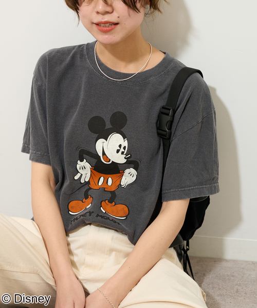 GOOD ROCK SPEED(グッドロックスピード)の「WEB/一部店舗限定【GOOD ROCK SPEED】<MICKEY MOUSE>TEE.1:Tシャツ(Tシャツ/カットソー・レディース・ブラック系その他・FREE)」の15枚目の写真