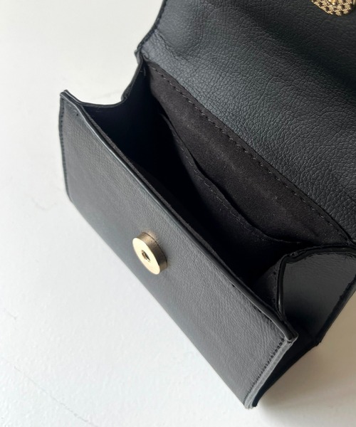 prose verse（プロズヴェール）の「メタルハートミニチェーンバッグ