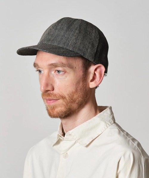 Nine Tailor(ナインテイラー)の「【Nine Tailor】 Poir cap(キャップ・メンズ・ベージュ/ブラック・FREE)」の2枚目の写真