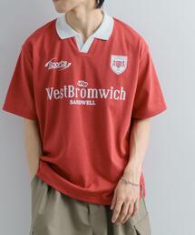 SENSE OF PLACE by URBAN RESEARCH | 『ユニセックス』サッカーゲームTシャツ(5分袖)(Tシャツ/カットソー)