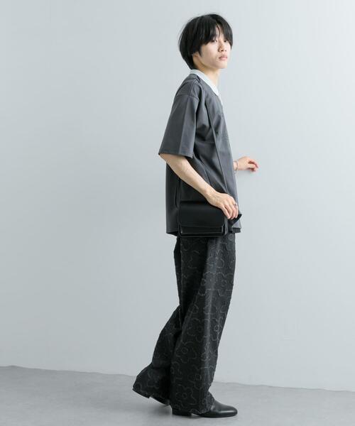 SENSE OF PLACE by URBAN RESEARCH（センスオブプレイスバイアーバンリサーチ）の「サッカーゲームTシャツ(5分袖)（Tシャツ/カットソー・メンズ・チャコールグレー/レッド/ブラック・MEDIUM/LARGE）」の22枚目の写真