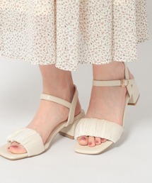 Honeys | シアーギャザーサンダル(サンダル)