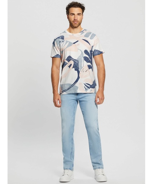 Guess(ゲス)の「ECO Signature Printed Crewneck Tee 半袖 Tシャツ(Tシャツ/カットソー・メンズ・その他・X-LARGE/MEDIUM/LARGE/SMALL)」の4枚目の写真