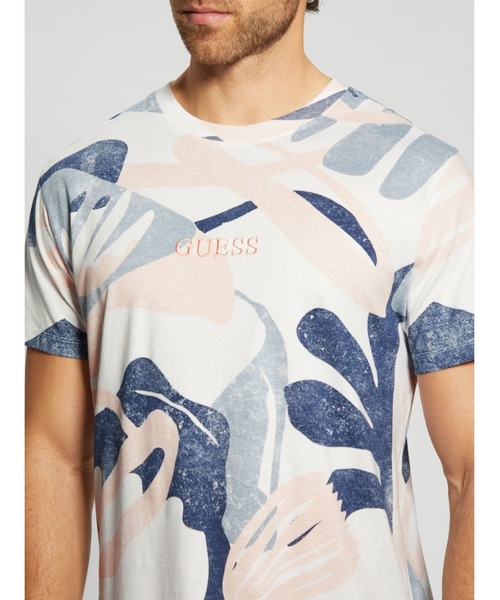 Guess(ゲス)の「ECO Signature Printed Crewneck Tee 半袖 Tシャツ(Tシャツ/カットソー・メンズ・その他・X-LARGE/MEDIUM/LARGE/SMALL)」の3枚目の写真