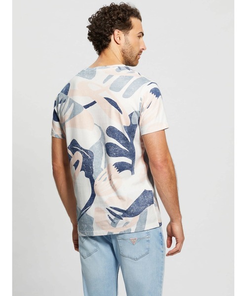 Guess(ゲス)の「ECO Signature Printed Crewneck Tee 半袖 Tシャツ(Tシャツ/カットソー・メンズ・その他・X-LARGE/MEDIUM/LARGE/SMALL)」の2枚目の写真