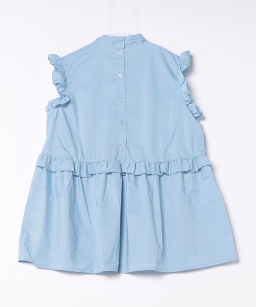 STYLEBLOCK（スタイルブロック）の「TCPUブロードペプラムフリルブラウス（シャツ/ブラウス・レディース・ホワイト/ブラック/ブルー・M）」の4枚目の写真