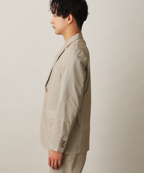 THE SHOP TK (ザ ショップ ティーケー )の「◆【セットアップ可】スマートムーブメッシュジャケット(テーラードジャケット・メンズ・ベージュ/ライトグレー/ネイビー/ダークグレー・03/02/04/01)」の9枚目の写真