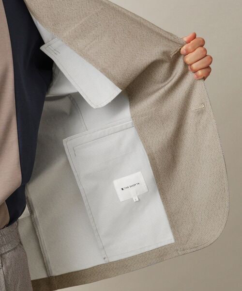THE SHOP TK (ザ ショップ ティーケー )の「◆【セットアップ可】スマートムーブメッシュジャケット(テーラードジャケット・メンズ・ベージュ/ライトグレー/ネイビー/ダークグレー・03/02/04/01)」の16枚目の写真
