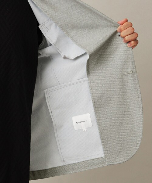 THE SHOP TK (ザ ショップ ティーケー )の「◆【セットアップ可】スマートムーブメッシュジャケット(テーラードジャケット・メンズ・ベージュ/ライトグレー/ネイビー/ダークグレー・03/02/04/01)」の19枚目の写真