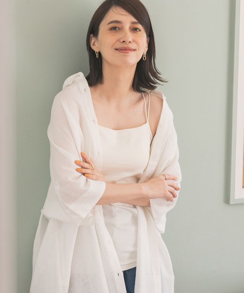 Katie DREAMY DUO キャミソール　オフホワイト　フリーサイズ DREAMY DUO camisole top – Katie Tokyo
