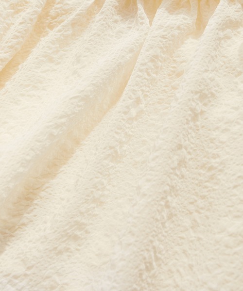 VIS（ビス）の「【2WAY】リボンディテールオフショルブラウス（シャツ/ブラウス・レディース・ブラック/ライトグリーン/ホワイト系その他7・FREE）」の8枚目の写真