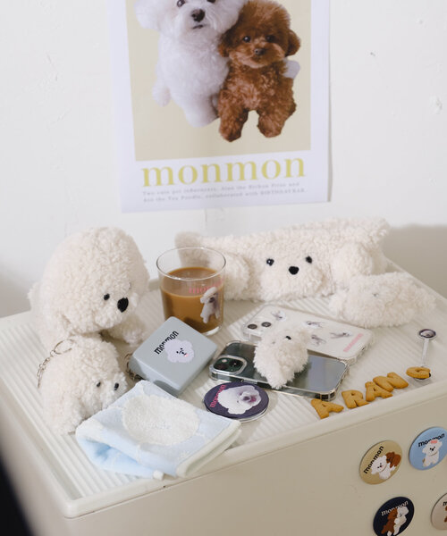 BIRTHDAY BAR(バースデイバー)の「monmon まねまねぬいぐるみ(おもちゃ・レディース・ホワイト/ブラウン・0)」の3枚目の写真