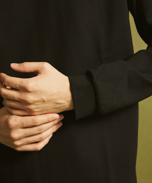 417 EDIFICE(フォーワンセブンエディフィス)の「JAPONCH / ポンチカットソー(Tシャツ/カットソー・メンズ・チャコールグレー/ブラック/ライトグレー/ホワイト/グリーン/ベージュ/ラベンダー・SMALL/MEDIUM/LARGE/X-LARGE)」の21枚目の写真