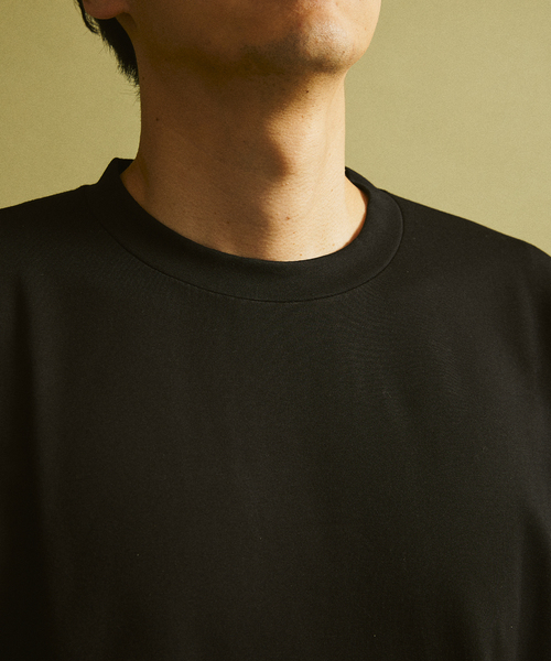 417 EDIFICE(フォーワンセブンエディフィス)の「JAPONCH / ポンチカットソー(Tシャツ/カットソー・メンズ・チャコールグレー/ブラック/ライトグレー/ホワイト/グリーン/ベージュ/ラベンダー・SMALL/MEDIUM/LARGE/X-LARGE)」の22枚目の写真