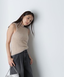 NATURAL BEAUTY BASIC | ◇フェザーアメスリニット(ニット/セーター)