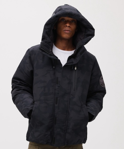 AVIREX（アヴィレックス）の「《WEB&DEPOT限定》MILITARY FUNCTION DOWN JACKET / ミリタリーファンクションダウンジャケット / AVIREX / アヴィレックス（ダウンジャケット/コート・メンズ・レッド系その他/ダークオリーブ/ベージュ/ネイビー/ダークグリーン/ライトグレー/ブラック/グレー系カモフラージュ・LARGE/X-LARGE/FREE/MEDIUM/XX-LARGE）」の8枚目の写真