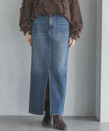 A part by | スリットデニムスカート(デニムスカート)