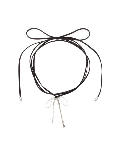 LAGUNAMOON(ラグナムーン)の「メタルリボンチョーカー(チョーカー・レディース・シルバー/ゴールド・FREE)」の2枚目の写真