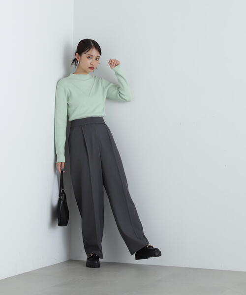 N.（N. Natural Beauty Basic）（エヌエヌナチュラルビューティーベーシック）の「◆ワイドトラウザー（その他パンツ・レディース・グレー/ブラウン・SMALL/MEDIUM）」の21枚目の写真