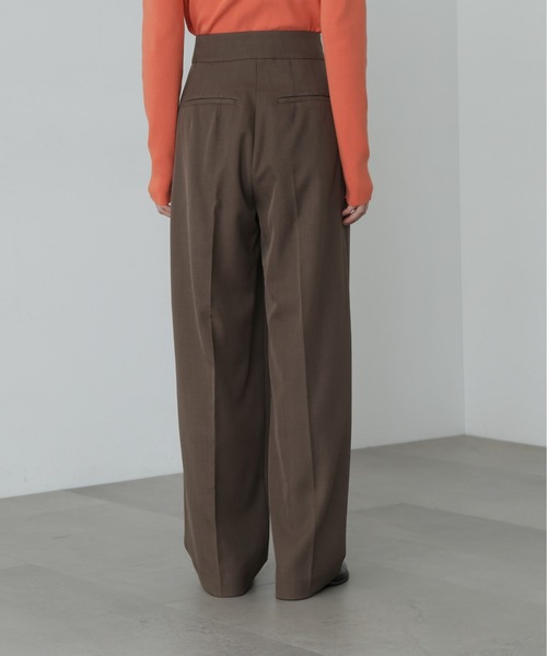 N.（N. Natural Beauty Basic）（エヌエヌナチュラルビューティーベーシック）の「◆ワイドトラウザー（その他パンツ・レディース・グレー/ブラウン・SMALL/MEDIUM）」の16枚目の写真