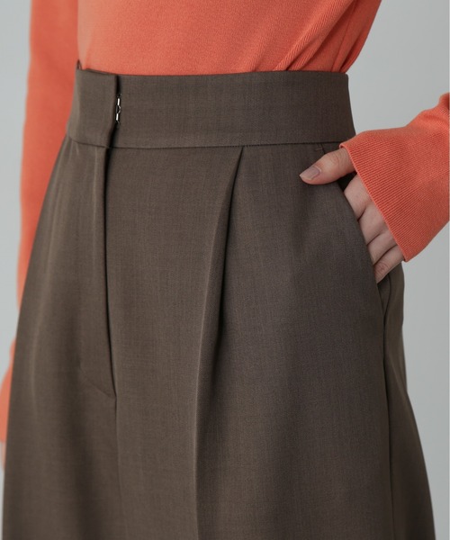 N.（N. Natural Beauty Basic）（エヌエヌナチュラルビューティーベーシック）の「◆ワイドトラウザー（その他パンツ・レディース・グレー/ブラウン・SMALL/MEDIUM）」の18枚目の写真