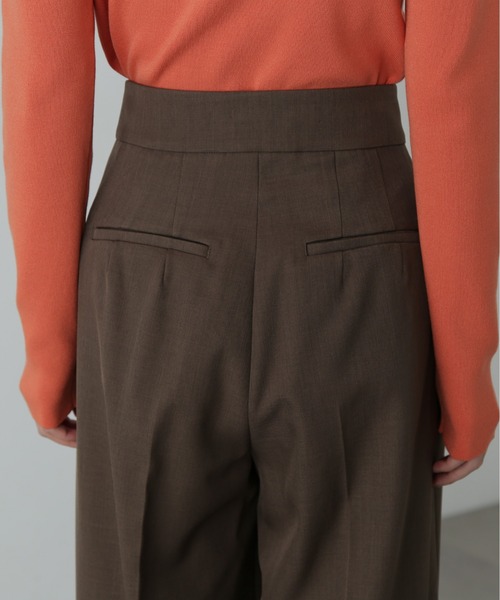 N.（N. Natural Beauty Basic）（エヌエヌナチュラルビューティーベーシック）の「◆ワイドトラウザー（その他パンツ・レディース・グレー/ブラウン・SMALL/MEDIUM）」の19枚目の写真