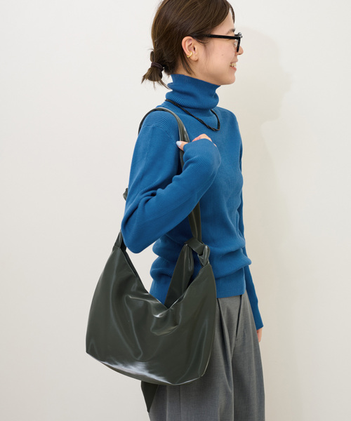 JOURNAL STANDARD relume（ジャーナルスタンダード　レリューム）の「《追加》スイスオーガニックコットンタートルネックプルオーバー（ニット/セーター・レディース・ブラウン/ホワイト/ブラック/イエロー/ブルー系その他/オレンジ系その他・FREE）」の21枚目の写真