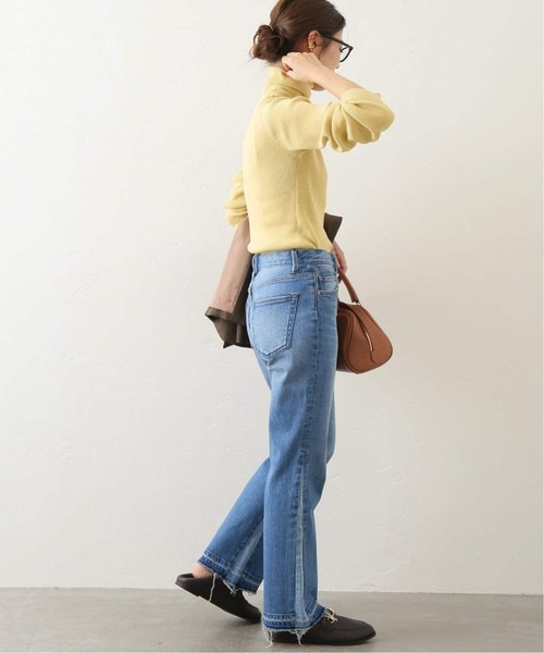 JOURNAL STANDARD relume（ジャーナルスタンダード　レリューム）の「《追加》スイスオーガニックコットンタートルネックプルオーバー（ニット/セーター・レディース・ブラウン/ホワイト/ブラック/イエロー/ブルー系その他/オレンジ系その他・FREE）」の10枚目の写真