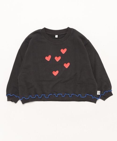 HOGAN RANCH WEAR（ホーガンランチウエア）の「マエウシロプリントトレーナー（スウェット・キッズ・ベージュ/オフホワイト/ブラック/グリーン・150/100/95/90/80/140/130/120/110）」の16枚目の写真