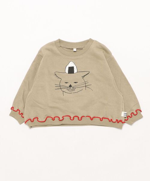 HOGAN RANCH WEAR（ホーガンランチウエア）の「マエウシロプリントトレーナー（スウェット・キッズ・ベージュ/オフホワイト/ブラック/グリーン・150/100/95/90/80/140/130/120/110）」の20枚目の写真