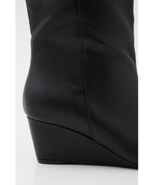 THROW by SLY（スローバイスライ）の「THROW POINTED WIDE KNEE BOOTS ポインテッド ワイド ニー ブーツ（ブーツ・レディース・ブラウン/ブラック・SMALL/MEDIUM/LARGE）」の12枚目の写真