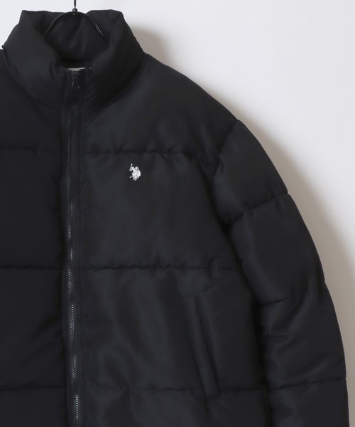 U.S. POLO ASSN.（ユーエスポロアッスン）の「U.S. POLO ASSN./ユーエスポロアッスン Padded Jacket/オーバーサイズ 中綿 ファイバーダウン パデッドジャケット/パファージャケット/レディース メンズ（ダウンジャケット/コート・メンズ・アイボリー/ブラック/ベージュ/ブラック系その他/ブラウン系その他/ホワイト系その他・M/L/LL）」の7枚目の写真