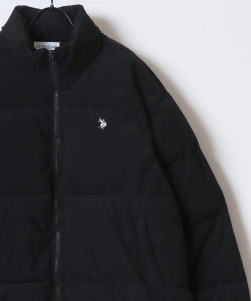 U.S. POLO ASSN.（ユーエスポロアッスン）の「U.S. POLO ASSN./ユーエスポロアッスン Padded Jacket/オーバーサイズ 中綿 ファイバーダウン パデッドジャケット/パファージャケット/レディース メンズ（ダウンジャケット/コート・メンズ・アイボリー/ブラック/ベージュ/ブラック系その他/ブラウン系その他/ホワイト系その他・M/L/LL）」の8枚目の写真