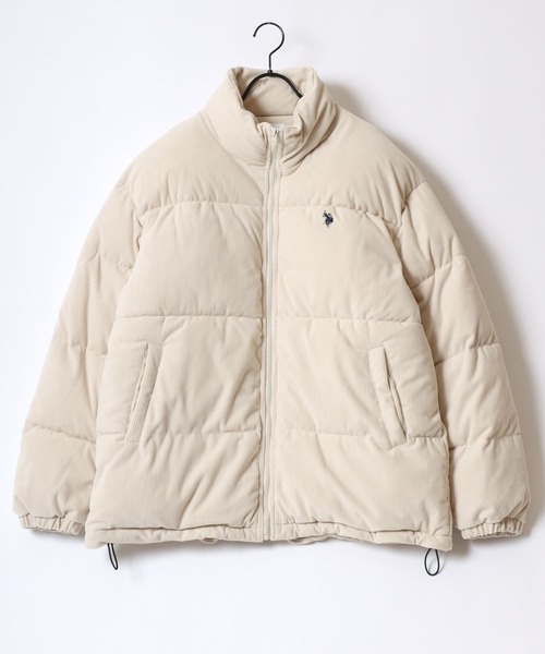 U.S. POLO ASSN.（ユーエスポロアッスン）の「U.S. POLO ASSN./ユーエスポロアッスン Padded Jacket/オーバーサイズ 中綿 ファイバーダウン パデッドジャケット/パファージャケット/レディース メンズ（ダウンジャケット/コート・メンズ・アイボリー/ブラック/ベージュ/ブラック系その他/ブラウン系その他/ホワイト系その他・M/L/LL）」の13枚目の写真