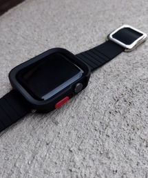 zandy ズィーアンドワイ / Apple Watch ケース バンド セット マグネット シリコン スクエアフレーム Series10/11対応【スクエアソフトフレーム】 アップルウォッチ専用 // set14