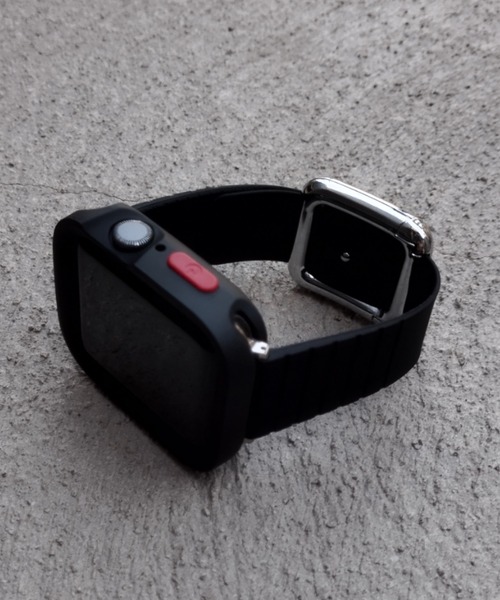 zandy(ズィーアンドワイ)の「zandy ズィーアンドワイ / Apple Watch ケース バンド セット マグネット シリコン スクエアフレーム Series10/11対応【スクエアソフトフレーム】 アップルウォッチ専用 // set14(デジタル腕時計・メンズ・ブラック×ブラック/ブルー系その他/ホワイト×ゴールド/シルバー×ブラック/ネイビー系/ホワイト×ブラック/ブルーパープル/ブラック×シルバー・S/M/42/46)」の13枚目の写真